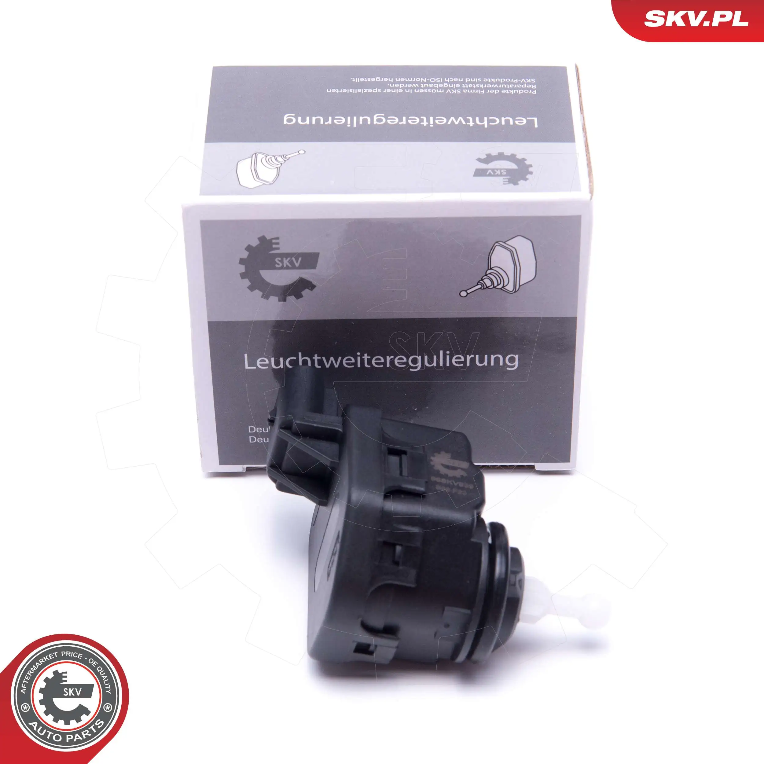 Actuator, headlight levelling